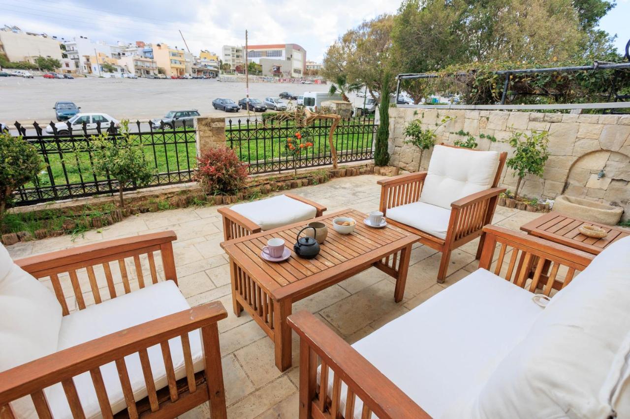 הרקליון Electra Modern Apartment With Cozy Garden מראה חיצוני תמונה